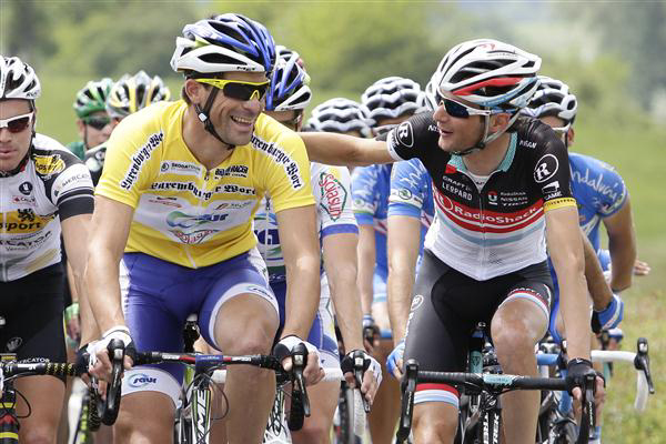 Jimmy Engoulvent and Frank Schleck